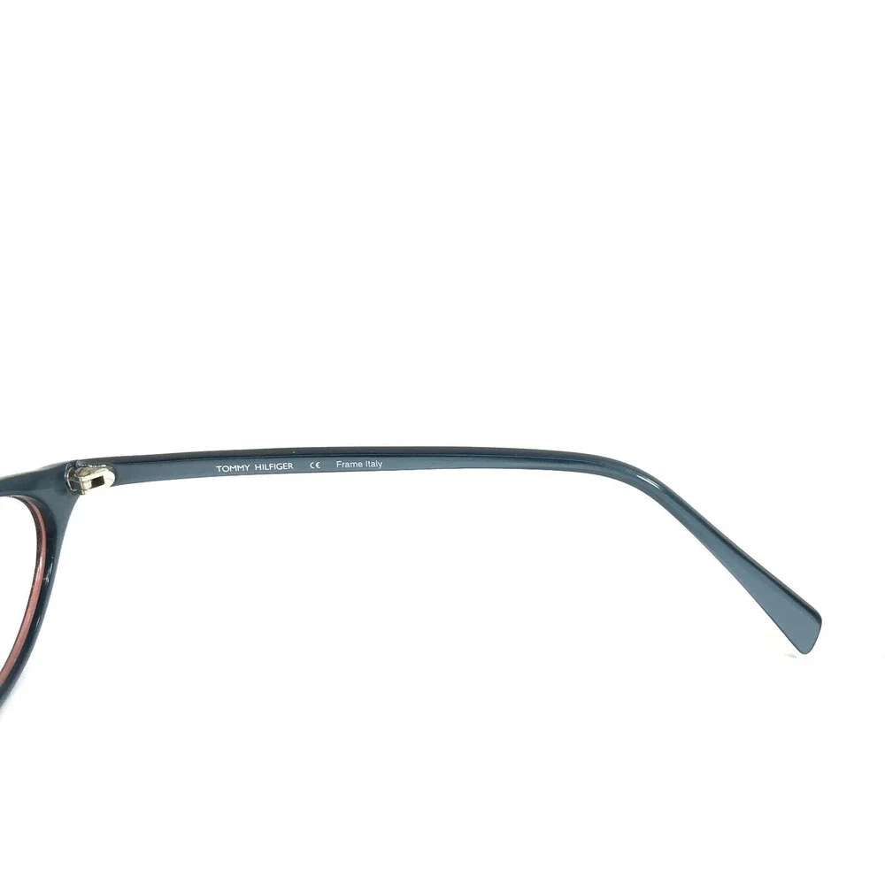 Tommy Hilfiger Eyeglasses Frames TH194 158 Brown Blue Round Full Rim 47-20-140